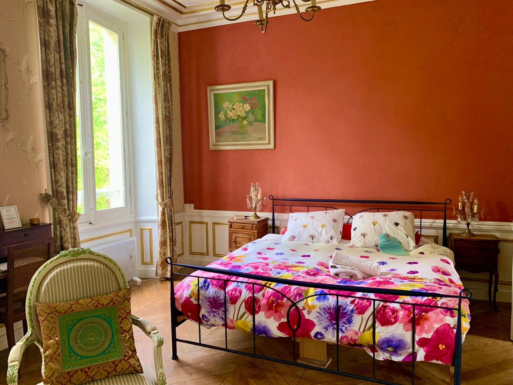 Bed and Breakfast Yxie - Manoir Des Arts Villeblevin Habitación foto